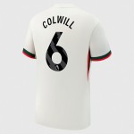 Günstige Fußballtrikots Chelsea Colwill 6 Auswärtstrikot 2025-26 Kurzarm